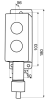 Сигнализатор световой ВС-5-2СФ